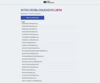 Futbolgratis.org(Encuentra y desbloquea las mejores webs españolas) Screenshot