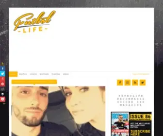 Futbolife.info(The Hottest Footballers Wives And Girlfriends) Screenshot