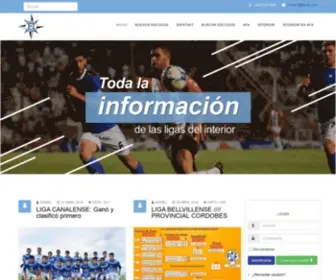 Futbolinterior.com.ar(Futbol Interior) Screenshot