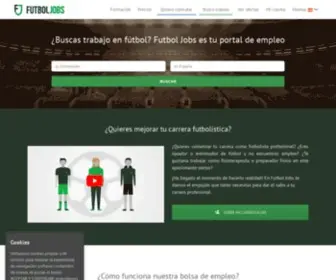 Futboljobs.com(Portal de empleo de F) Screenshot
