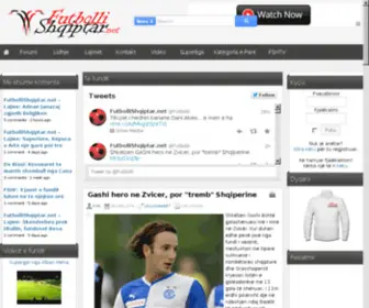 Futbollishqiptar.net(futbollishqiptar) Screenshot