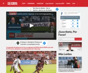 Futbolmundial.com(Fútbol Mundial) Screenshot