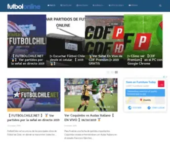 Futbolonline.cl(Futbol Online) Screenshot