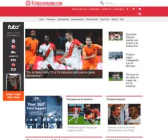 Futbolperuano.com(Fútbol Peruano) Screenshot
