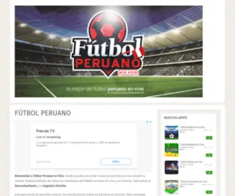 FutbolperuanoHD.com(Fútbol) Screenshot