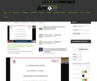 Futbolpf.org(Preparadores Físicos de Fútbol) Screenshot