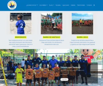 Futbolplayaesa.org(Asociación Pro Fútbol Playa) Screenshot