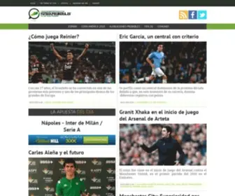 Futbolprimera.es(Curiosidades, Fútbol Internacional, noticias, futbolistas) Screenshot