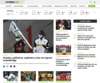 Futbolred.com(Principales noticias del Fútbol Colombiano y Fútbol internacional) Screenshot