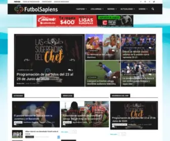Futbolsapiens.com(Disfruta de todo nuestro contenido sobre futbol) Screenshot