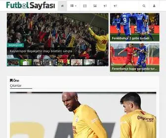Futbolsayfasi.net(Haber) Screenshot