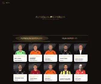 Futbolunsuperleri.com(Türkiye) Screenshot