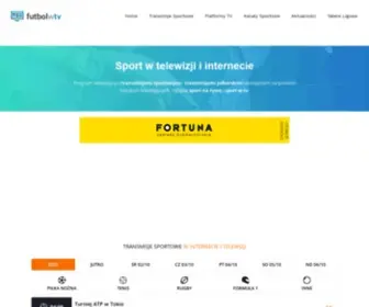 Futbolwtv.pl(Mecze na żywo i sport w tv) Screenshot