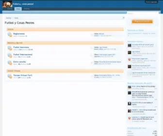 Futbolycosaspeores.com(Futbol y Cosas Peores) Screenshot