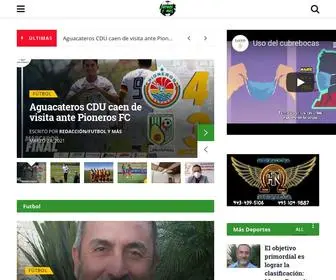 Futbolymas.com.mx(Fútbol y más) Screenshot