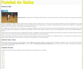 Futebol-DE-Salao.info(Futebol de Salão) Screenshot