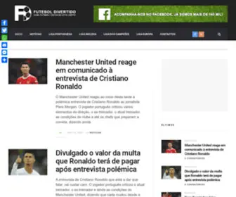 Futeboldivertido.com(Futebol Divertido) Screenshot