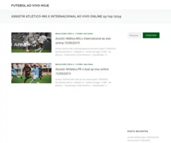 Futebolhoje.com(Futebolhoje) Screenshot