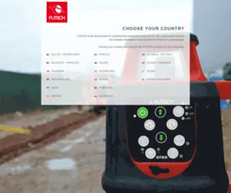 Futech-Tools.com(FUTECH Professional measuring tools for construction) Screenshot