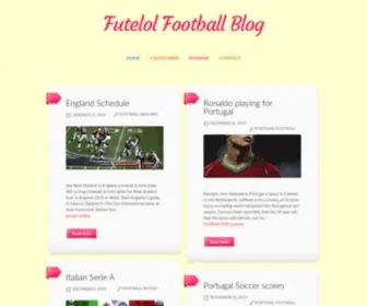 Futelol.com(Futelol Football Blog) Screenshot