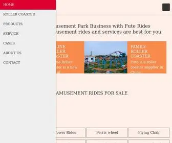 Futerides.com(The Leader Roller Coaster Manufacturer in China) Screenshot