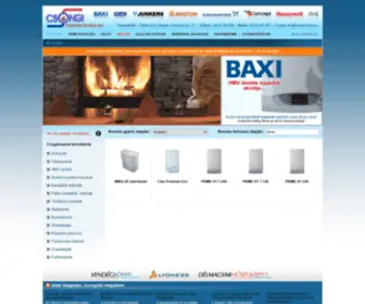 Futestechnika.eu(Csongi Fűtéstechnika) Screenshot