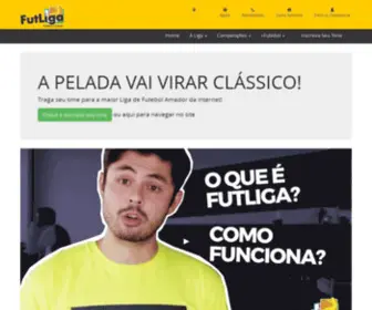 Futliga.com.br(Liga de Futebol Amador) Screenshot