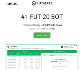Futmatebot.com(FUTMate Fifa 20 Ultimate Team Autobuyer) Screenshot