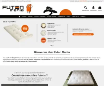 Futon-Mania.fr(Vente de Futons) Screenshot