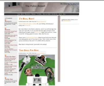 Futonreport.net(The Futon Report) Screenshot