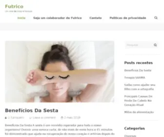 Futrico.com.br(Notícias sobre Saúde) Screenshot