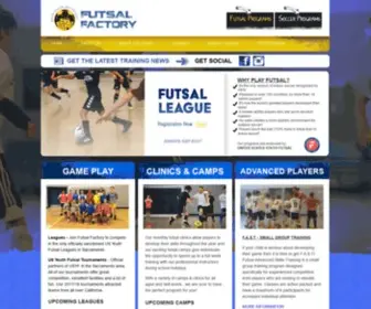 Futsal-Factory.com(Futsal Factory) Screenshot