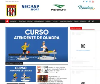 Futsalpaulista.com.br(Federação) Screenshot