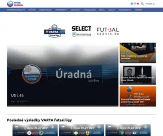 Futsalslovakia.sk(Slovenský Futsal) Screenshot