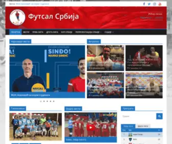 Futsalsrbija.com(Futsal Srbija) Screenshot