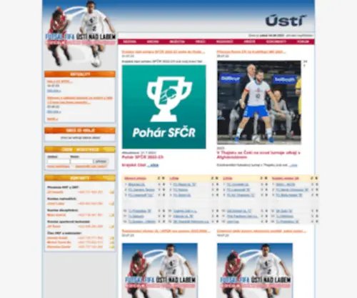 Futsalusti.cz(Ústí) Screenshot