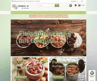 Futterfleisch24.de(Der BARF Shop) Screenshot