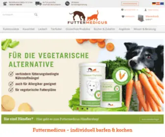 Futtermedicus.de(Barfen und Ernährungsberatung) Screenshot