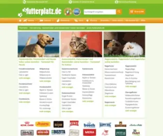 Futterplatz.de(Tierzubehör) Screenshot