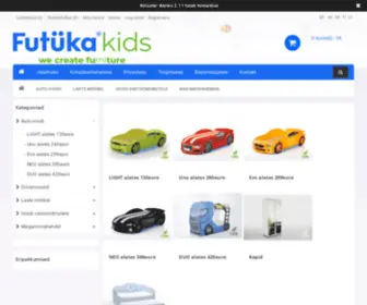 Futukakids.ee(Meil on väga suur valik erinevaid autovoodi ja lastetoa mööblit) Screenshot