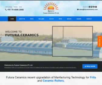 Futuraceramics.com(Ceramic Company) Screenshot