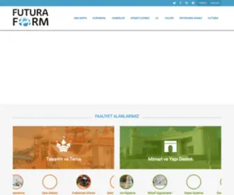 Futuraform.com.tr(Forming The Future) Screenshot