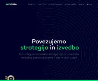 Futuragroup.si(Marketinška agencija za povezan svet) Screenshot