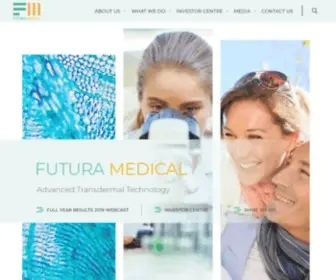 Futuramedical.com(FUTURA MEDICAL) Screenshot