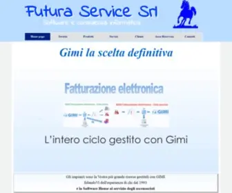 Futuraservice.com(Futura Service Srl) Screenshot