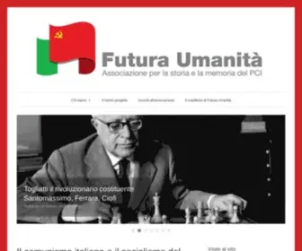 Futuraumanita.com(Futura Umanità) Screenshot