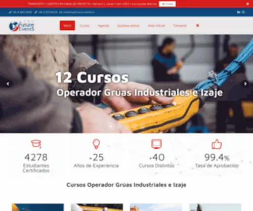 Future-Events.cl(Future Events) Screenshot