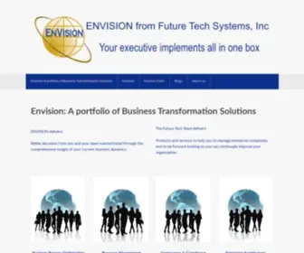 Future-Tech.com(Business Transformation Solutions Better decisions from youENVISION from Future Tech Systems) Screenshot