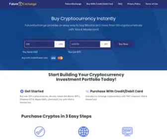 Future1Exchangecredit.com(Buy Cryptocurrency Instantly) Screenshot