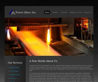 Futurealloys.com(Future Alloys) Screenshot